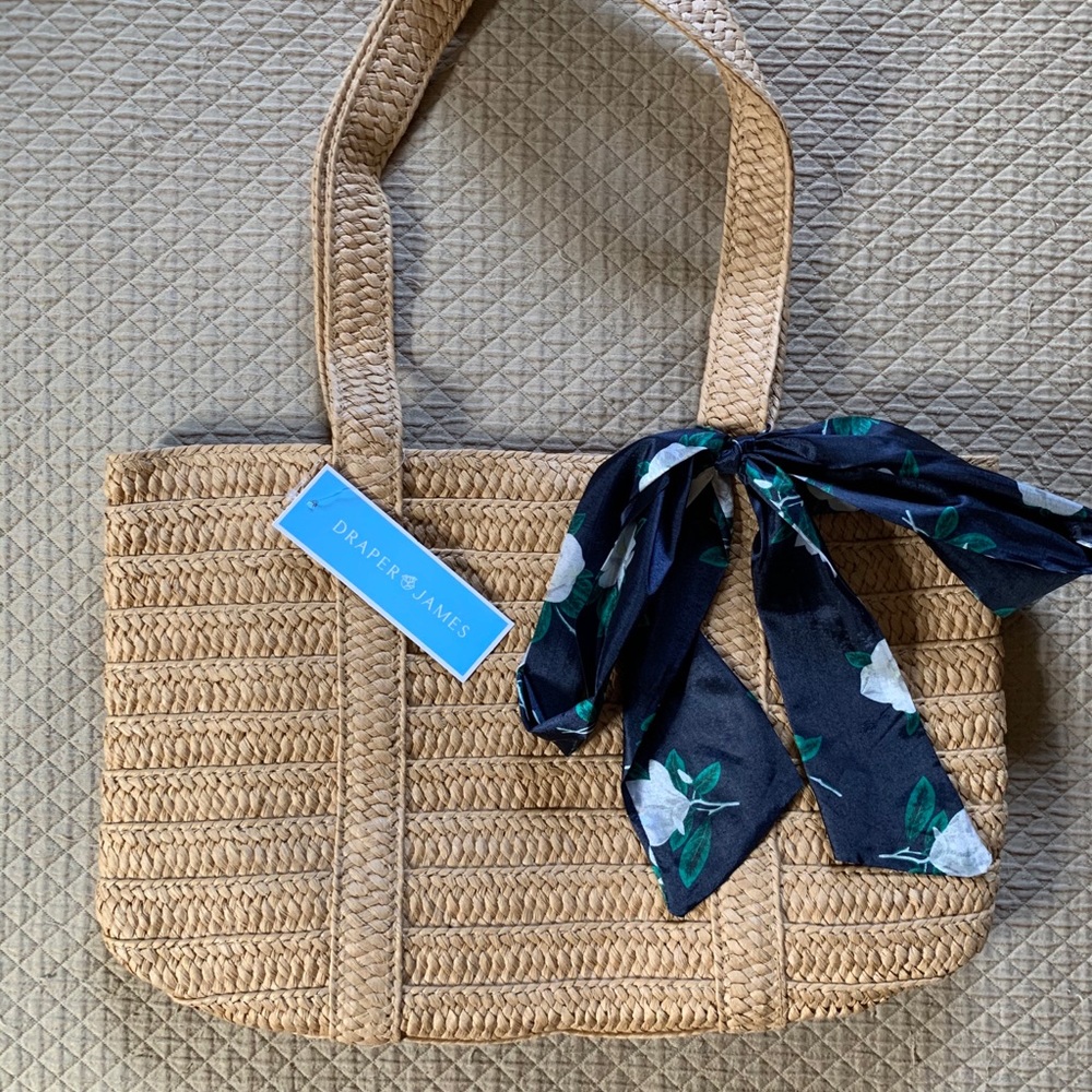 Draper James Straw Bag